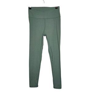 Lululemon Wunder Under High-Rise Crop 25" Leggings Yoga Pants Green Size 8
